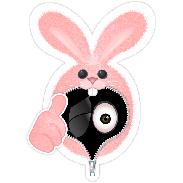 Pink Bun•e messages sticker-0