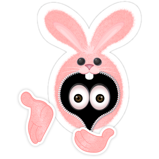 Pink Bun•e messages sticker-1