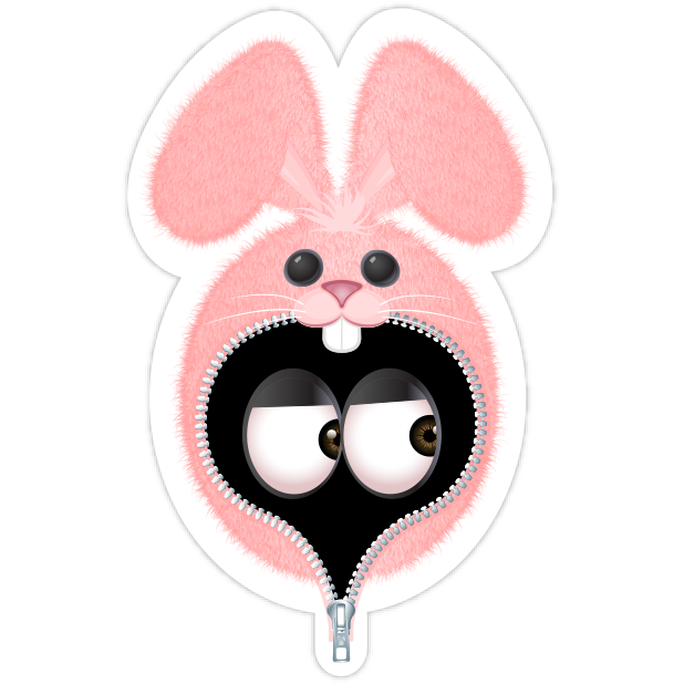 Pink Bun•e messages sticker-5