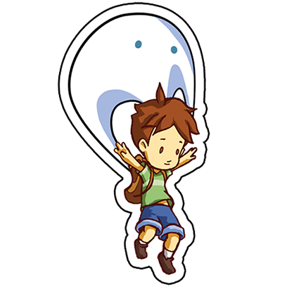 A Boy and his Blob Stickers messages sticker-2