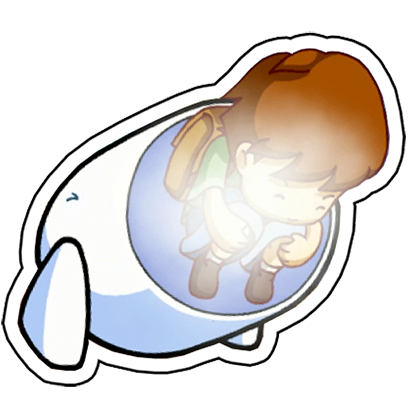 A Boy and his Blob Stickers messages sticker-7