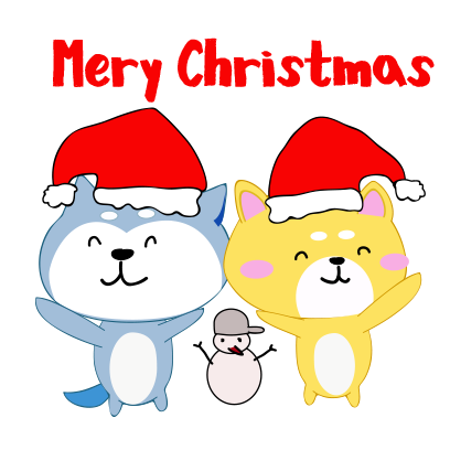Couple dog sticker messages sticker-9