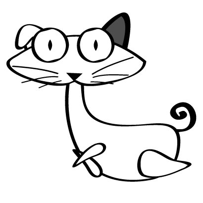 Serious Cat Sticker messages sticker-8