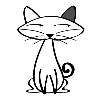 Serious Cat Sticker messages sticker-0