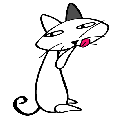 Serious Cat Sticker messages sticker-6