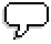 Pixel Speech messages sticker-11