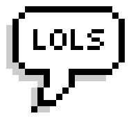 Pixel Speech messages sticker-9