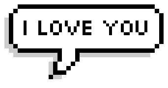 Pixel Speech messages sticker-3