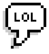 Pixel Speech messages sticker-0