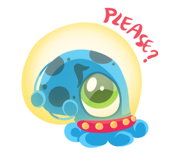 Martians Stickers messages sticker-11