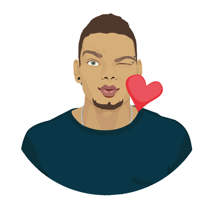 Kane Brown Emoji Pack and Game messages sticker-3