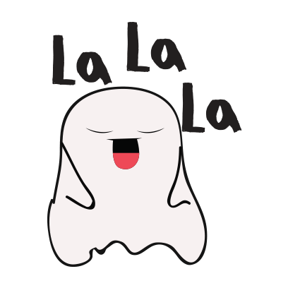 Ghost emoji and sticker messages sticker-3