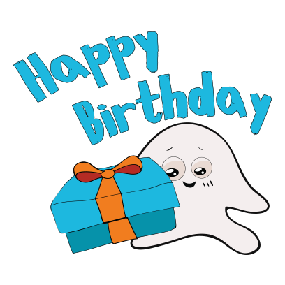 Ghost emoji and sticker messages sticker-4