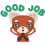 Fox Emoji Stickers messages sticker-7