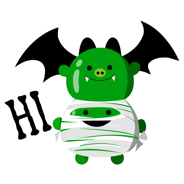 Mochi Halloween Stickers messages sticker-4