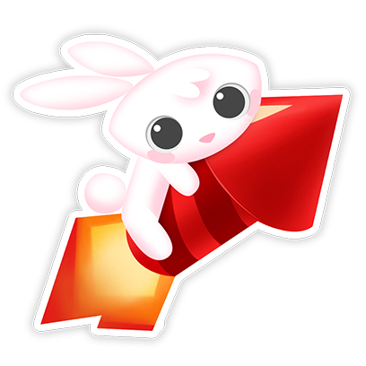 Greedy Bunnies messages sticker-1
