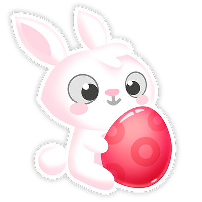 Greedy Bunnies messages sticker-11