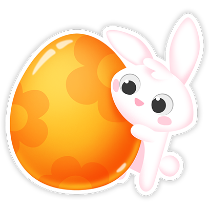 Greedy Bunnies messages sticker-10