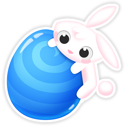 Greedy Bunnies messages sticker-9