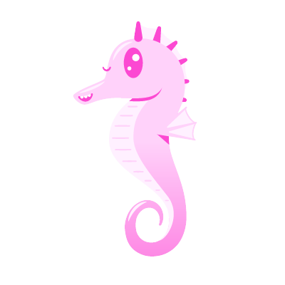 Bubbles The Seahorse messages sticker-8