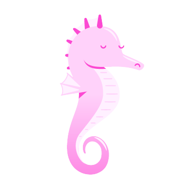 Bubbles The Seahorse messages sticker-6