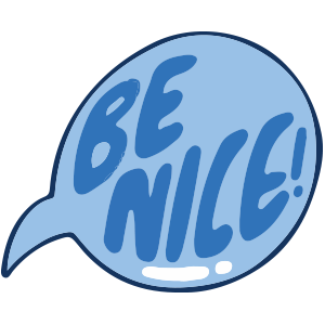Be Cool Be Nice App messages sticker-10
