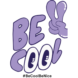 Be Cool Be Nice App messages sticker-8