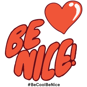 Be Cool Be Nice App messages sticker-6