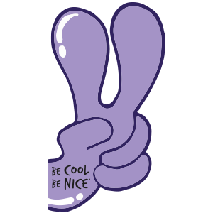 Be Cool Be Nice App messages sticker-7