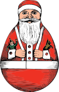 Santa Claus Stickers: HoHoHo messages sticker-8