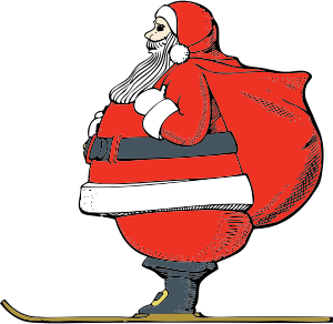Santa Claus Stickers: HoHoHo messages sticker-11