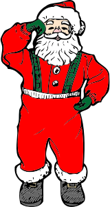Santa Claus Stickers: HoHoHo messages sticker-7