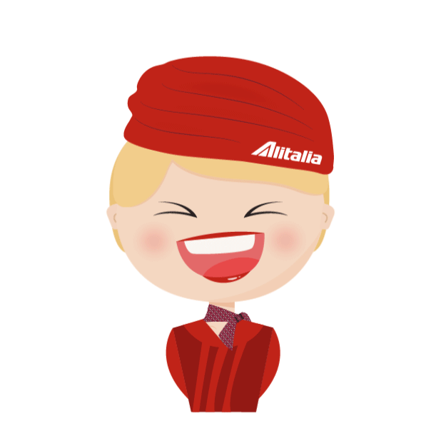 Alitalia Stickers messages sticker-6