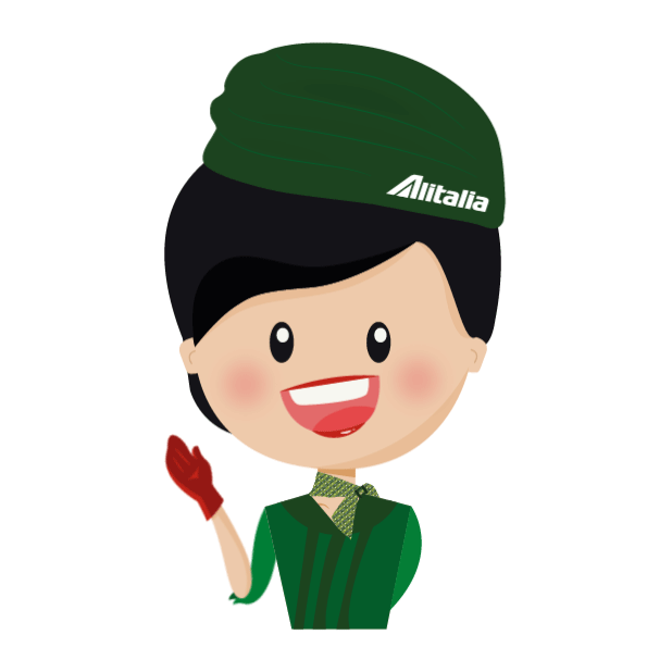 Alitalia Stickers messages sticker-11