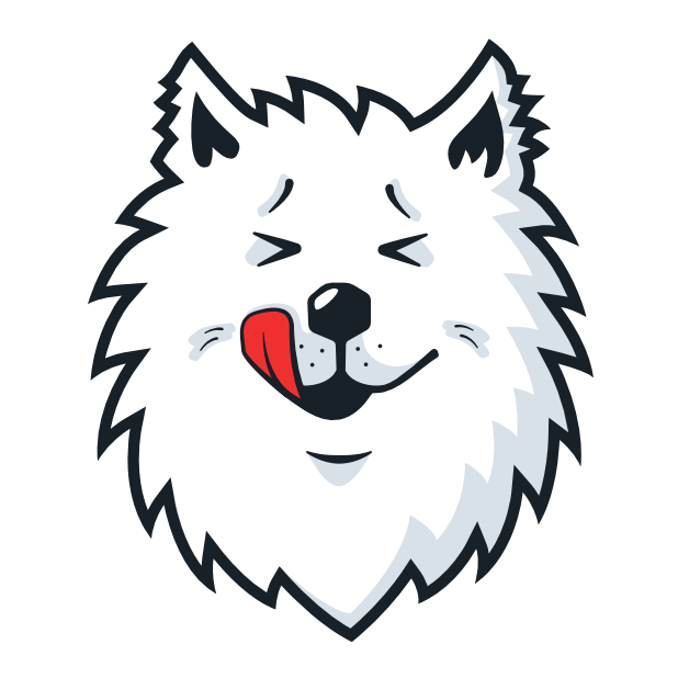 Samoyed Fram messages sticker-4