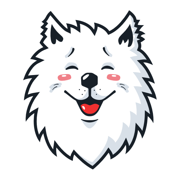 Samoyed Fram messages sticker-7