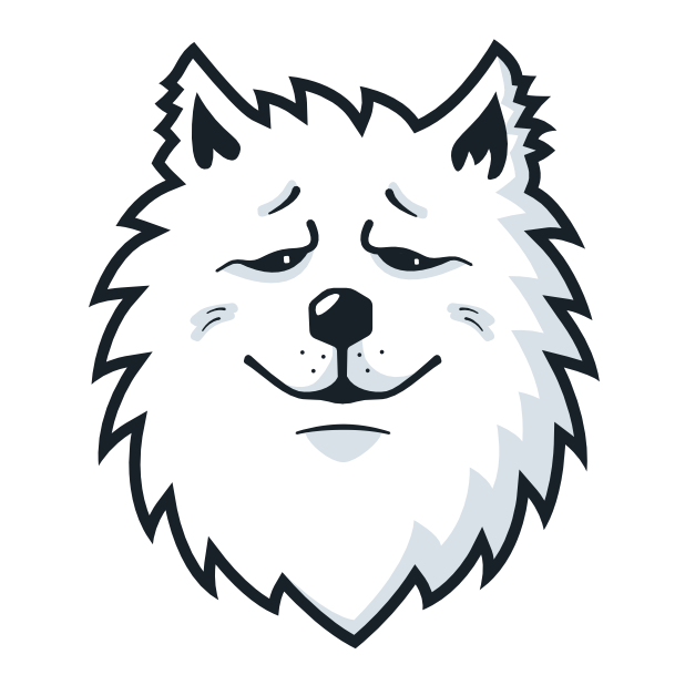 Samoyed Fram messages sticker-8