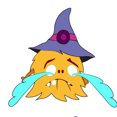Color monster halloween messages sticker-5