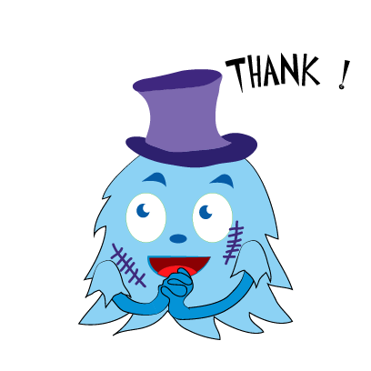 Color monster halloween messages sticker-2