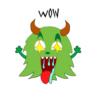 Color monster halloween messages sticker-10