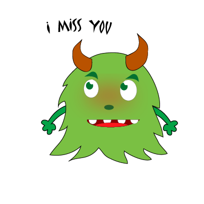 Color monster halloween messages sticker-4