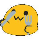 Blob Emoji messages sticker-6