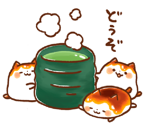 みたらしにゃんこ messages sticker-9