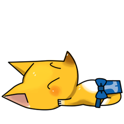 Tiny Foxxy - cute fox animal messages sticker-5