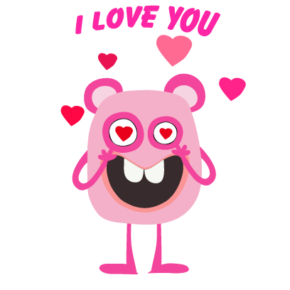 kid monster emoji 2 messages sticker-4