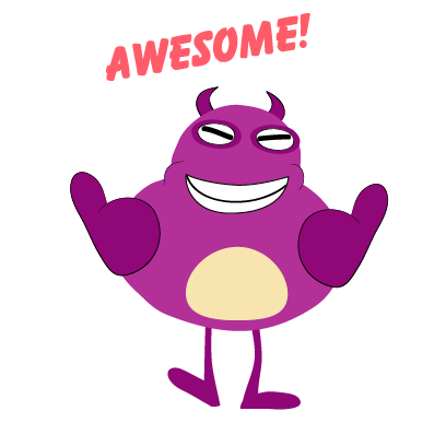 kid monster emoji 2 messages sticker-11