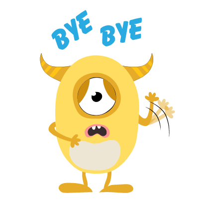 kid monster emoji 2 messages sticker-3