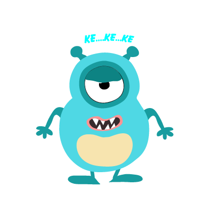 kid monster emoji 2 messages sticker-2