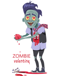 Scary Ghost n Zombie Stickers messages sticker-1