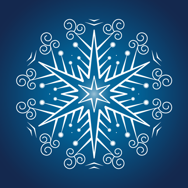 Snowflakes Sticker Pack messages sticker-10